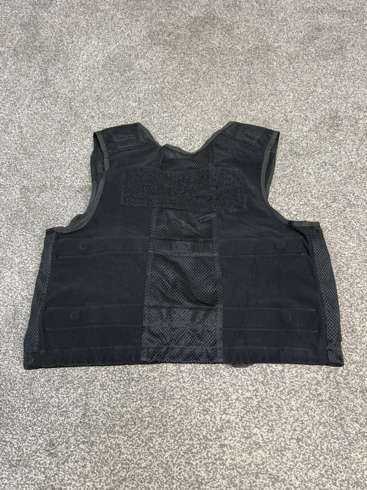 Ex Police Safariland Black Molle Vest Taser Holster & Pouches Tactical Security Vest - MEDIUM