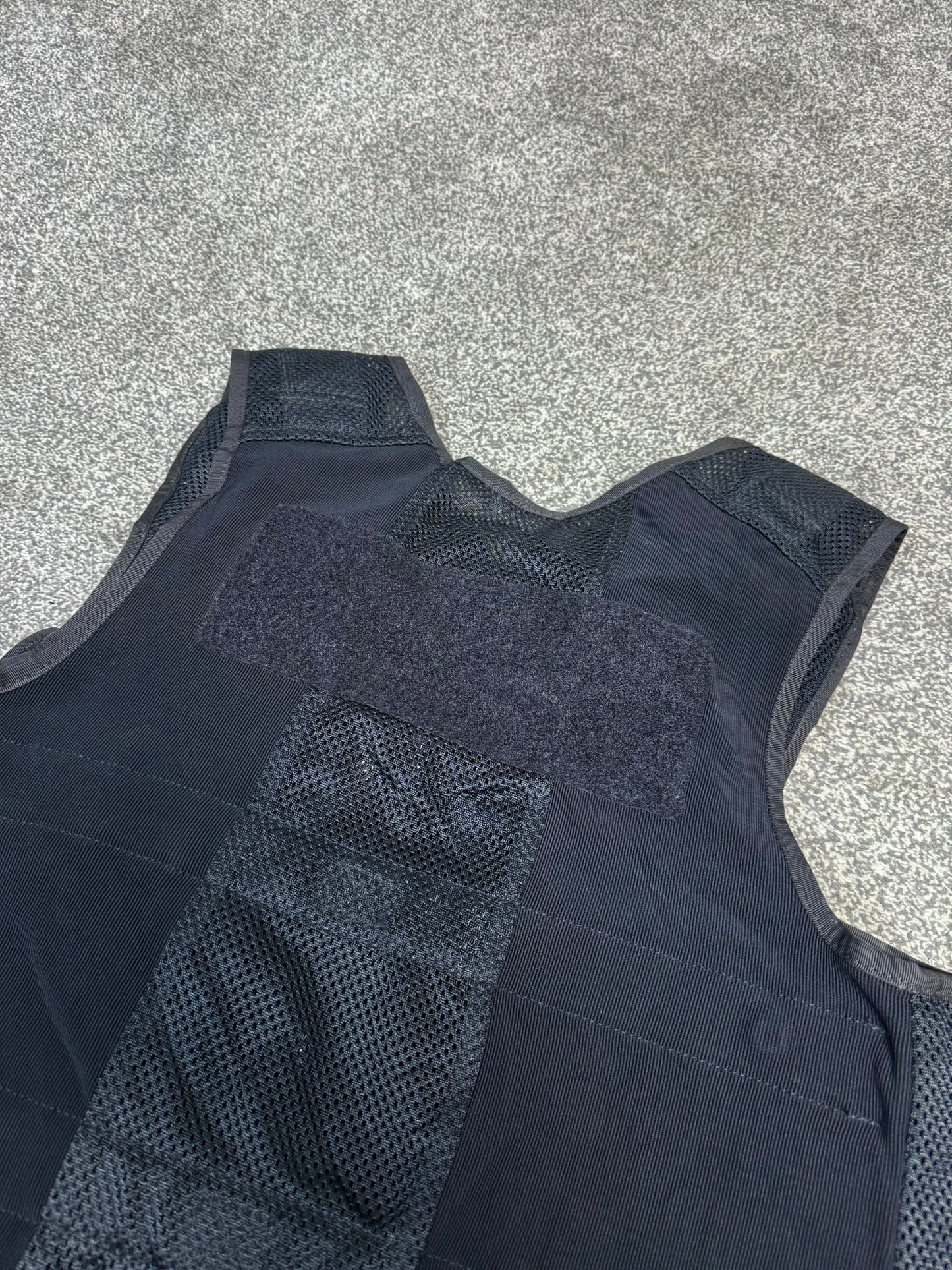 Ex Police Safariland Black Molle Vest Taser Holster & Pouches Tactical Security Vest - MEDIUM