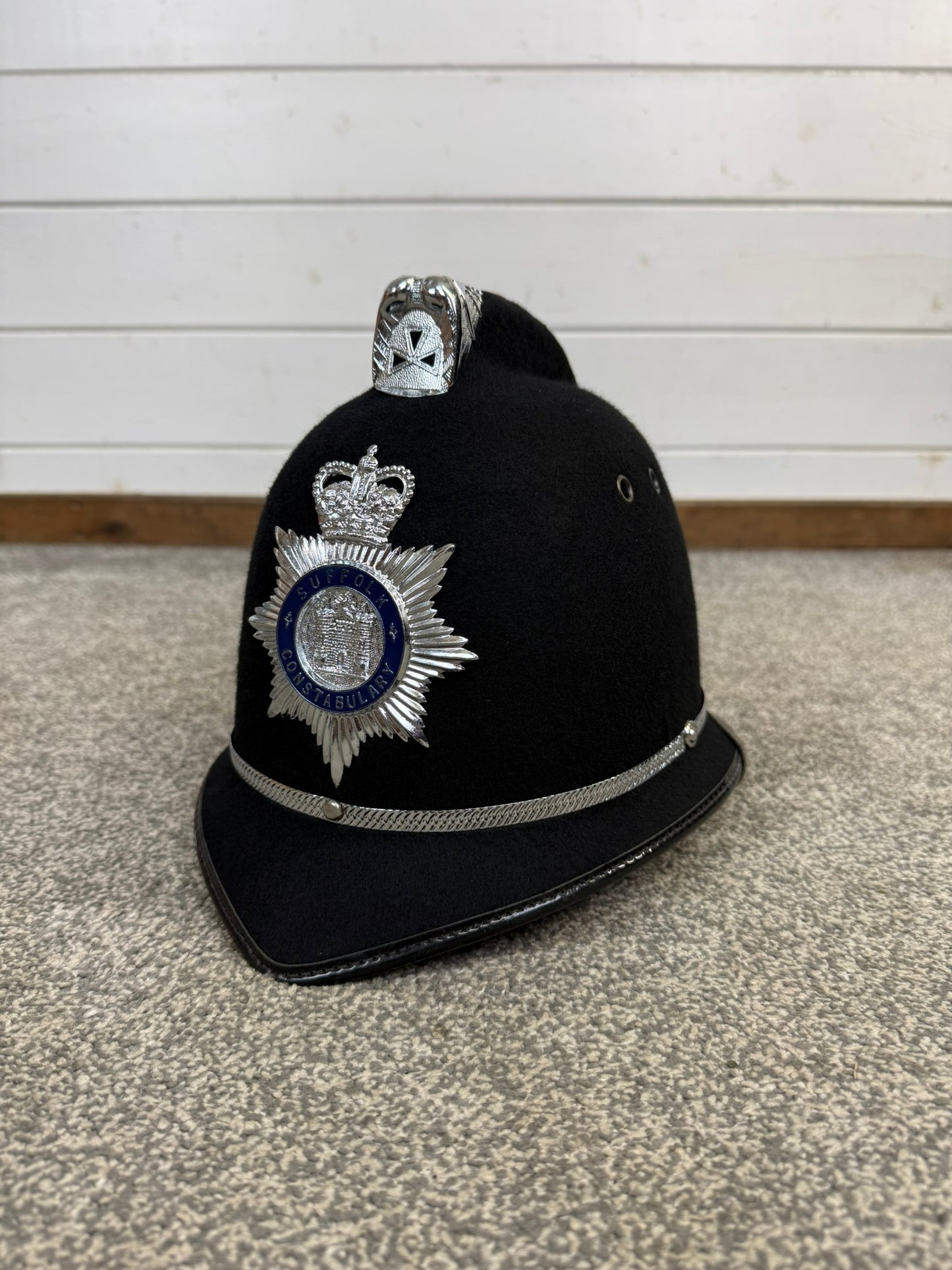 Ex Suffolk Police Bobby Helmet Collector Display TV Film Prop