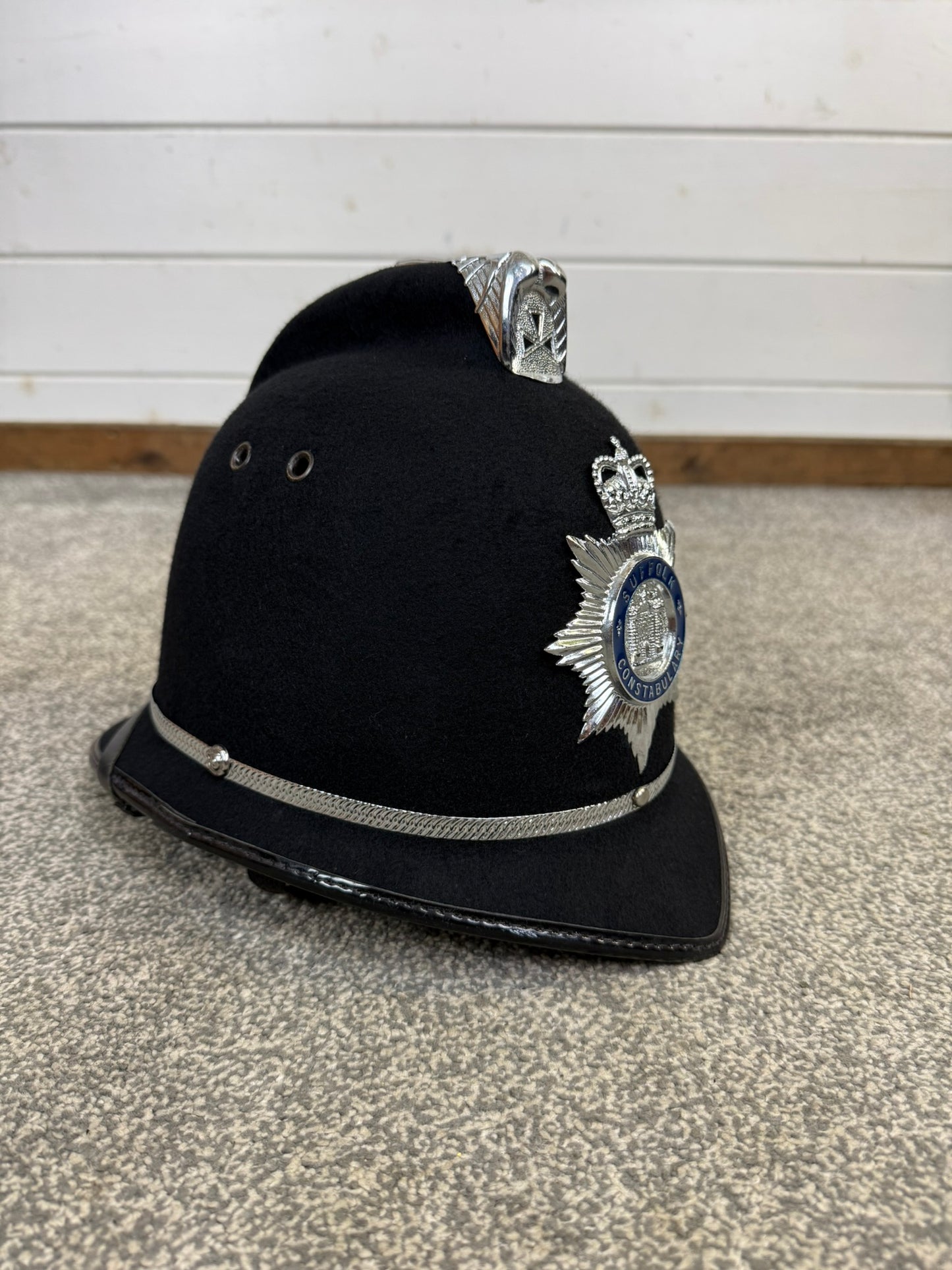Ex Suffolk Police Bobby Helmet Collector Display TV Film Prop
