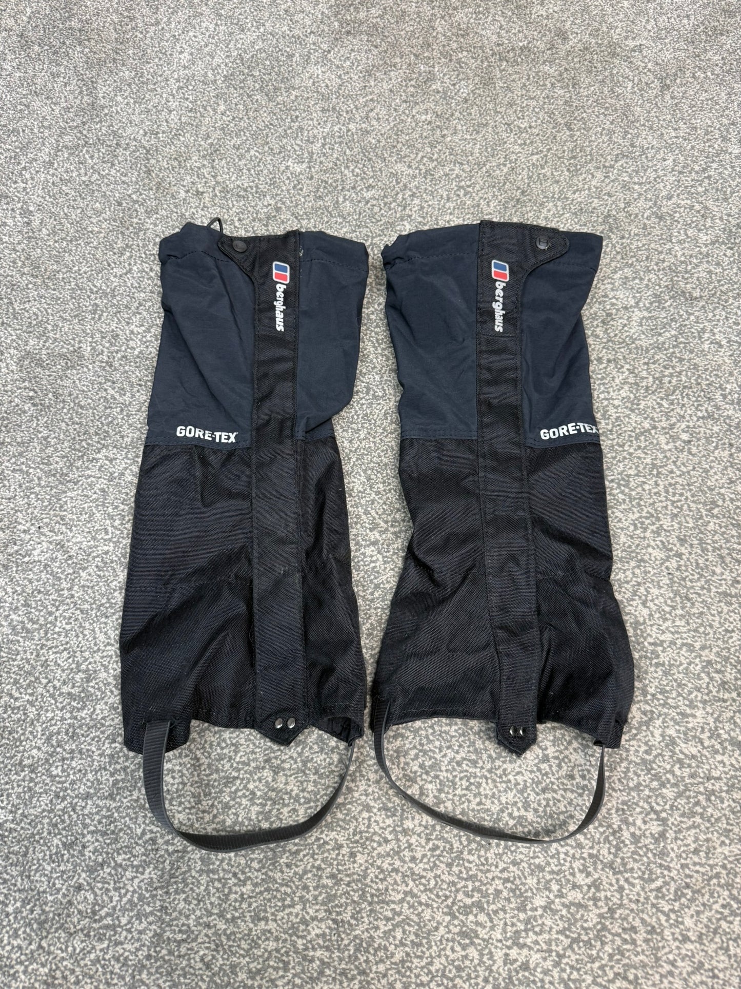 Berghaus Gore-Tex GTX II Boot Gaiters - Black L/XL Long
