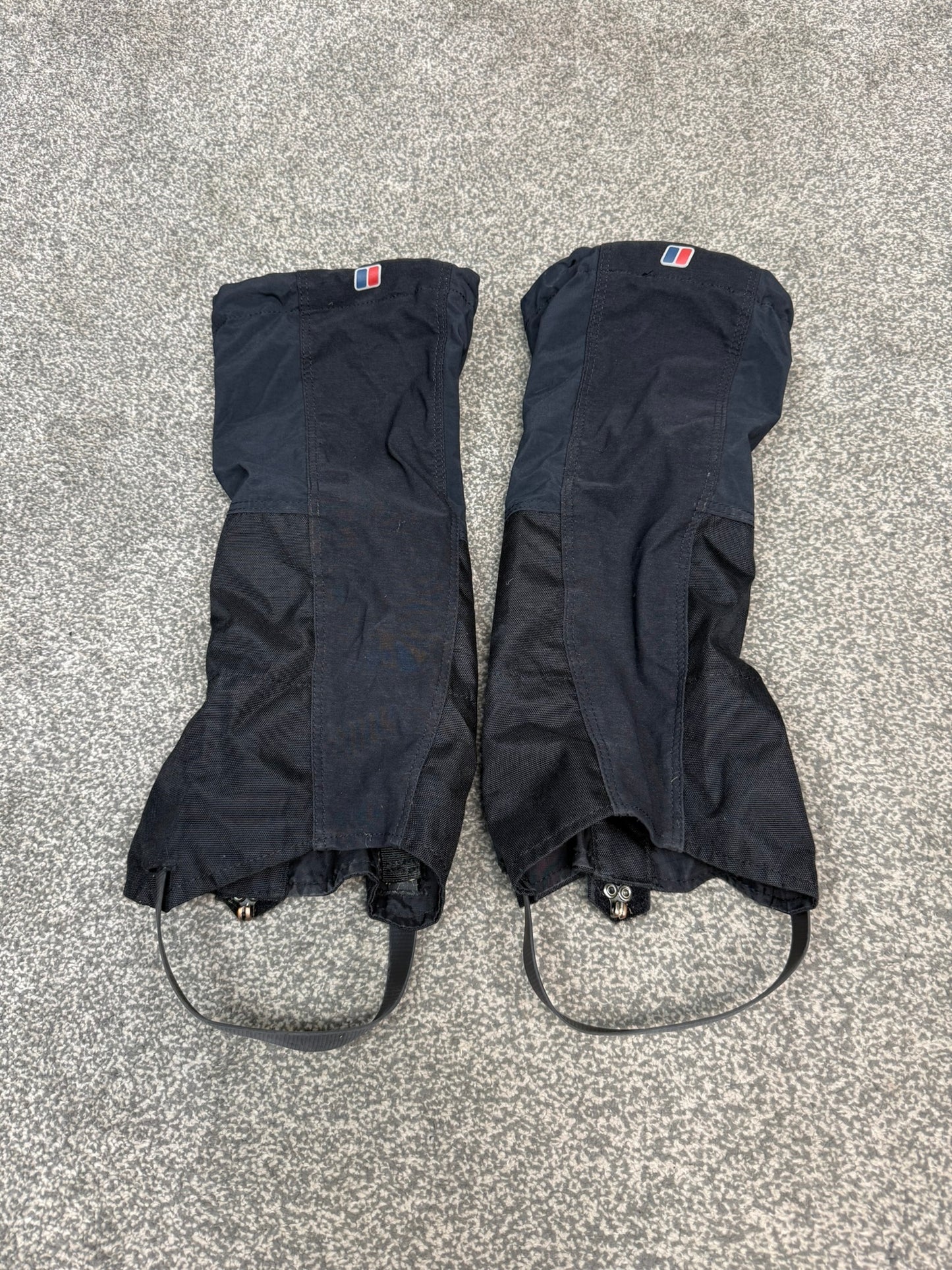 Berghaus Gore-Tex GTX II Boot Gaiters - Black L/XL Long