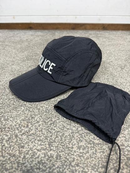 Ex Police Folding Baseball Cap ARU Hat & Bag Collector Display Film Uniform