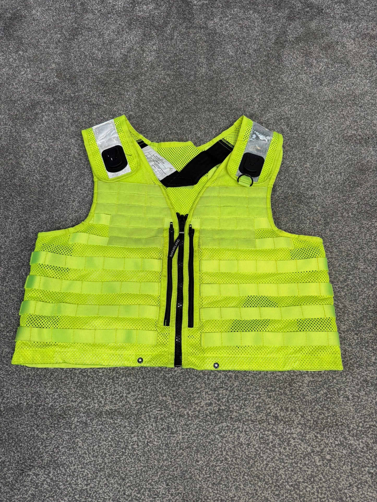 Ex Police Safariland Hi-Vis MOLLE Vest XL Tactical Security Vest