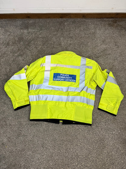 5x Ex Police Hi-Vis Waterproof Jacket Coat Job Lot BADGED Mixed Bundle