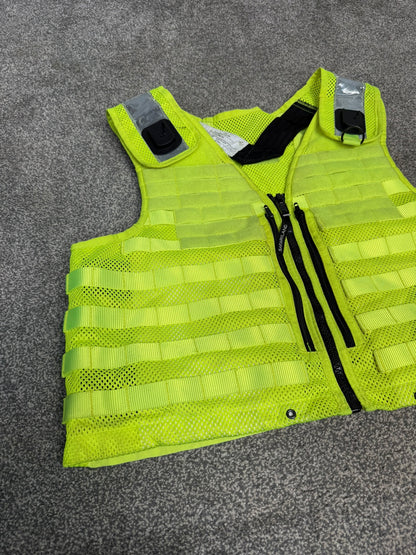 Ex Police Safariland Hi-Vis MOLLE Vest XL Tactical Security Vest
