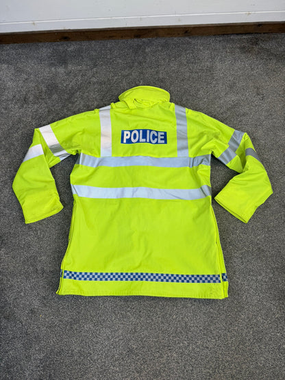 5x Ex Police Hi-Vis Waterproof Jacket Coat Job Lot BADGED Mixed Bundle