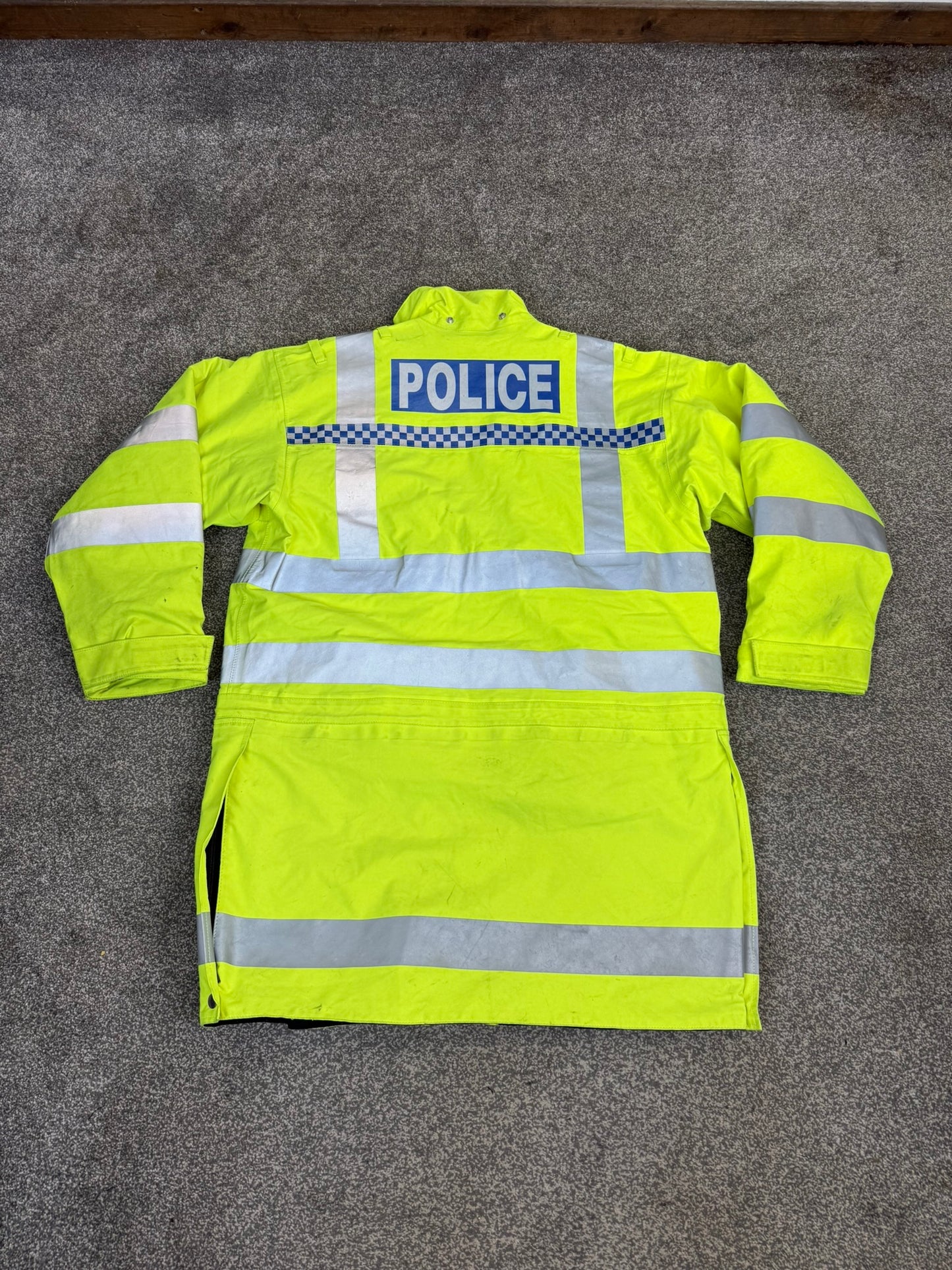 5x Ex Police Hi-Vis Waterproof Jacket Coat Job Lot BADGED Mixed Bundle