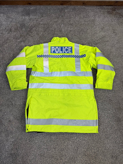 5x Ex Police Hi-Vis Waterproof Jacket Coat Job Lot BADGED Mixed Bundle