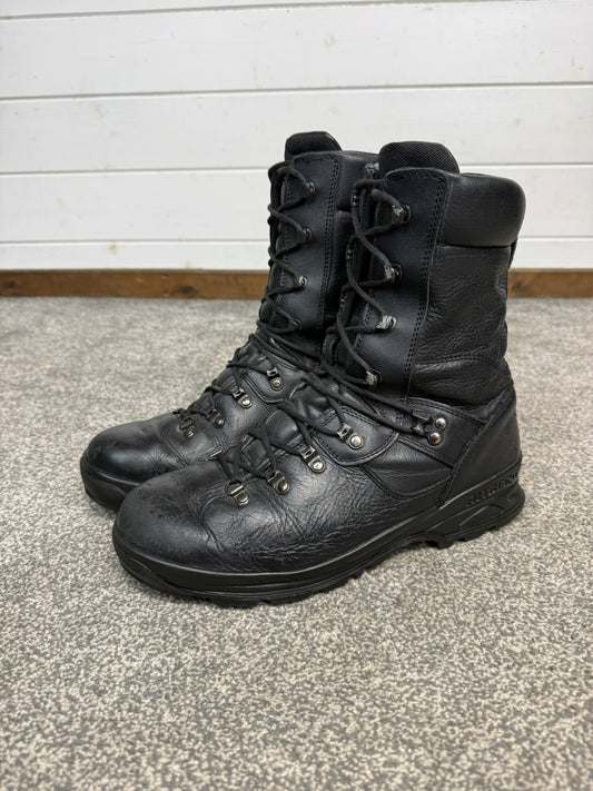 Altberg Sneeker Aqua Black Leather Waterproof Safety Combat Boots Size UK 10