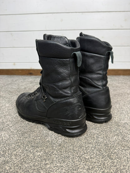 Altberg Sneeker Aqua Black Leather Waterproof Safety Combat Boots Size UK 10