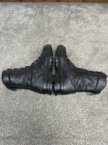 Altberg Sneeker Aqua Black Leather Waterproof Safety Combat Boots Size UK 10