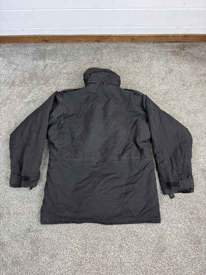 Ex Police Arktis Black Smock Jacket With Liner MEDIUM Dog Handler Security