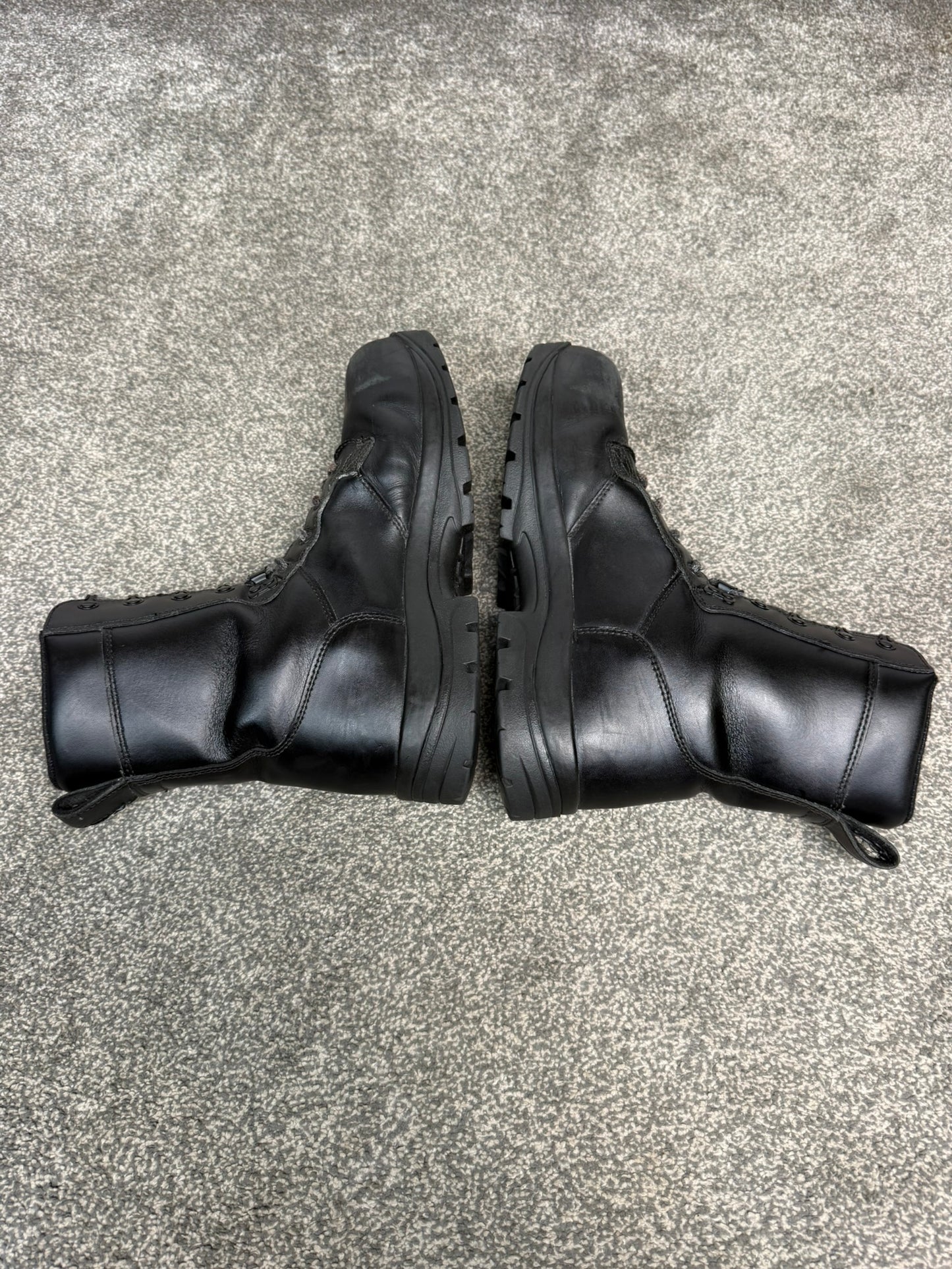 Ex Police Magnum Elite Shield Black Leather Safety Combat Boots UK 9.5 Security