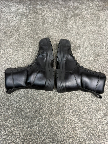 Ex Police Magnum Elite Shield Black Leather Safety Combat Boots UK 9.5 Security