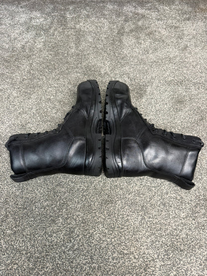 Ex Police Magnum Elite Shield Met Black Leather Combat Safety Boots UK 7 Security Work