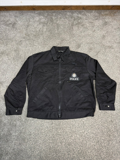 Ex Bedfordshire Police TopFlight Bomber Jacket BADGED - Large Collector TV / Film Uniform