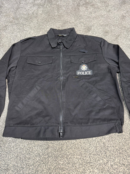 Ex Bedfordshire Police TopFlight Bomber Jacket BADGED - Large Collector TV / Film Uniform