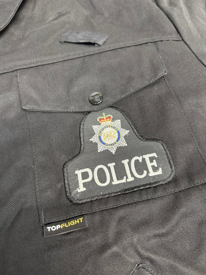 Ex Bedfordshire Police TopFlight Bomber Jacket BADGED - Large Collector TV / Film Uniform