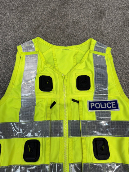 Ex Police Hi Vis Equipment Tac Vest BADGED Utility Vest Model 511 - Medium