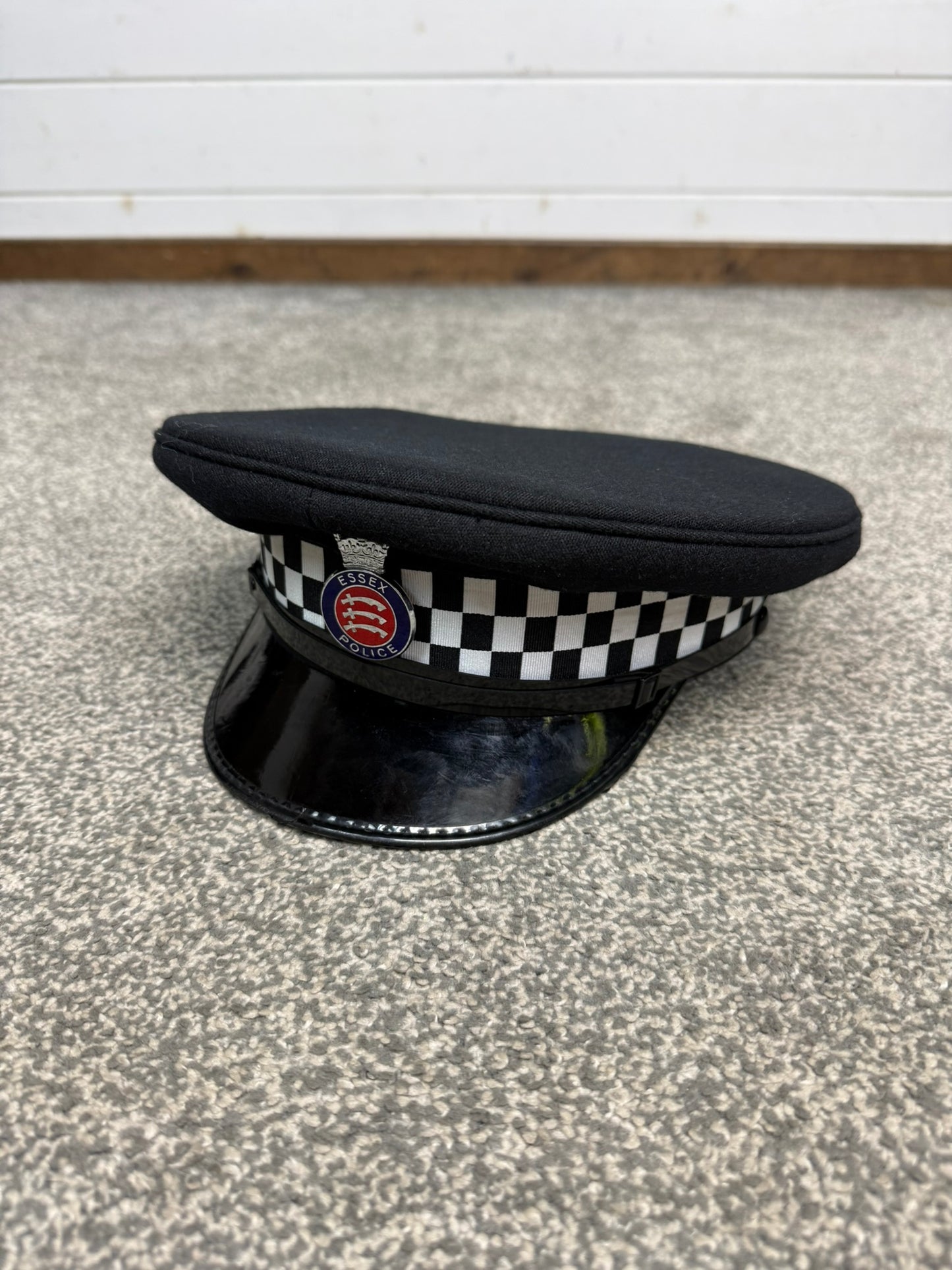Ex Essex Police Peak Cap Patrol Hat 60cm Collector Memorabilia Display