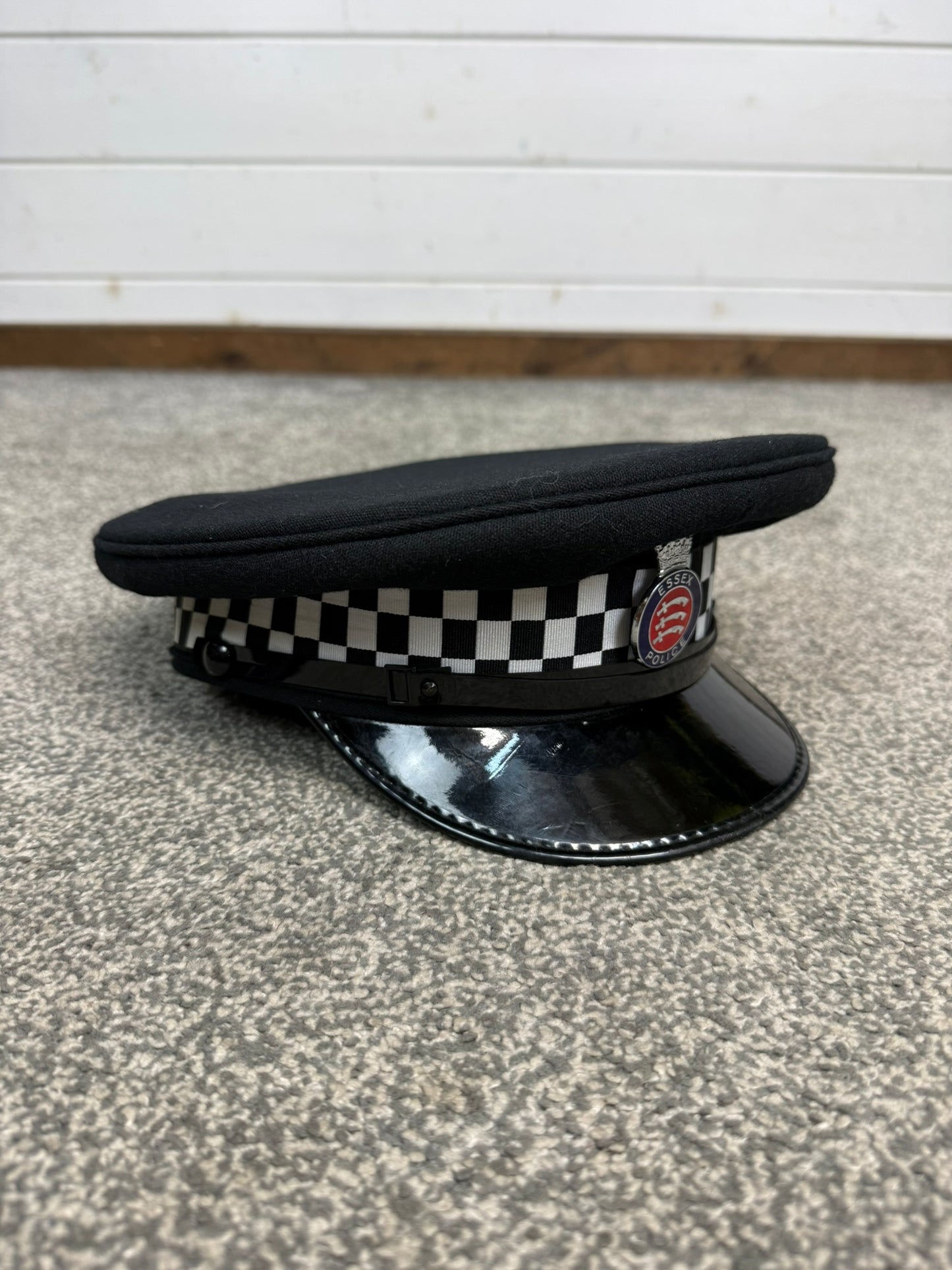 Ex Essex Police Peak Cap Patrol Hat 60cm Collector Memorabilia Display