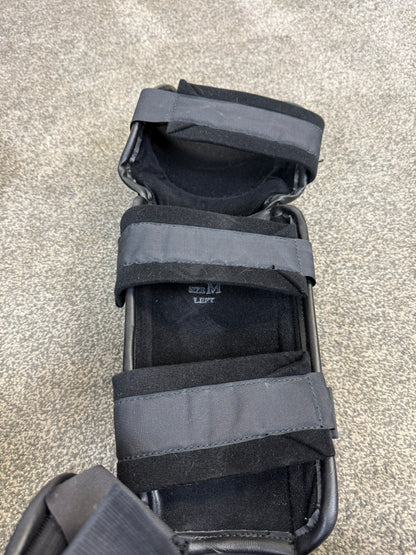 Ex Police Protecop Riot Knee Shin & Foot Guards PAIR Protection Dog Handler Airsoft Paintball