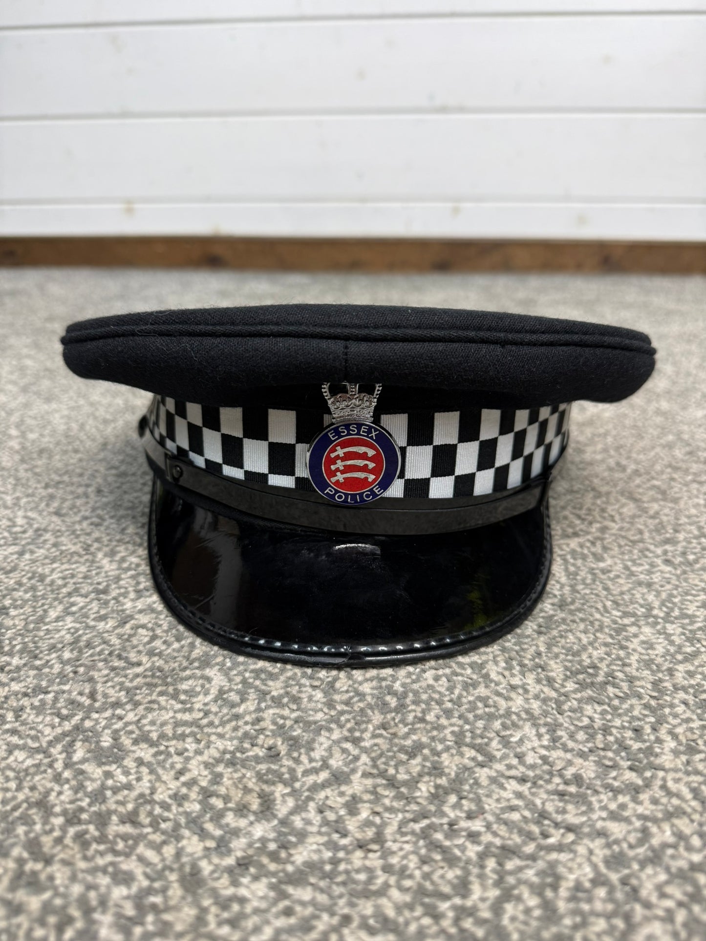 Ex Essex Police Peak Cap Patrol Hat 60cm Collector Memorabilia Display