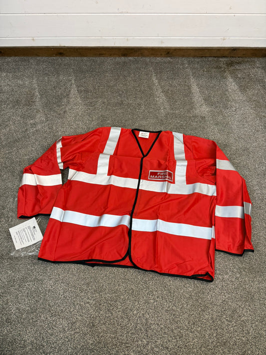 NEW Ex Police Fire Marshal Hi Vis Vest - XX Large