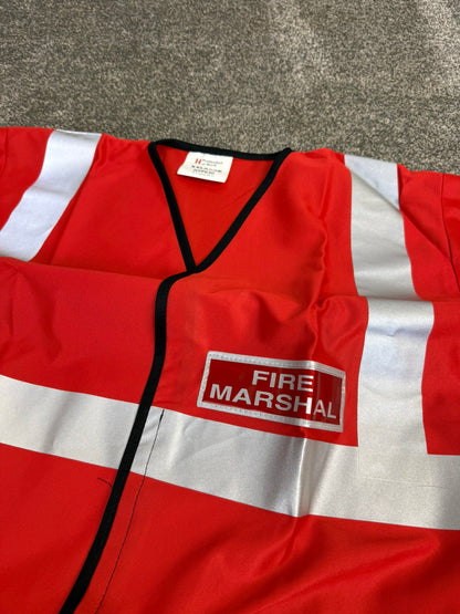 NEW Ex Police Fire Marshal Hi Vis Vest - XX Large