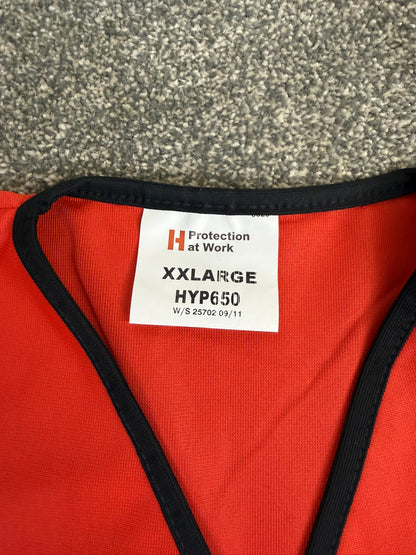 NEW Ex Police Fire Marshal Hi Vis Vest - XX Large
