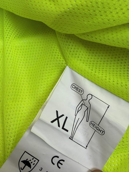 Ex Police Badged Hi Vis Endura Waterproof Cycling Patrol Jacket - X Large Collector TV Film Uniform