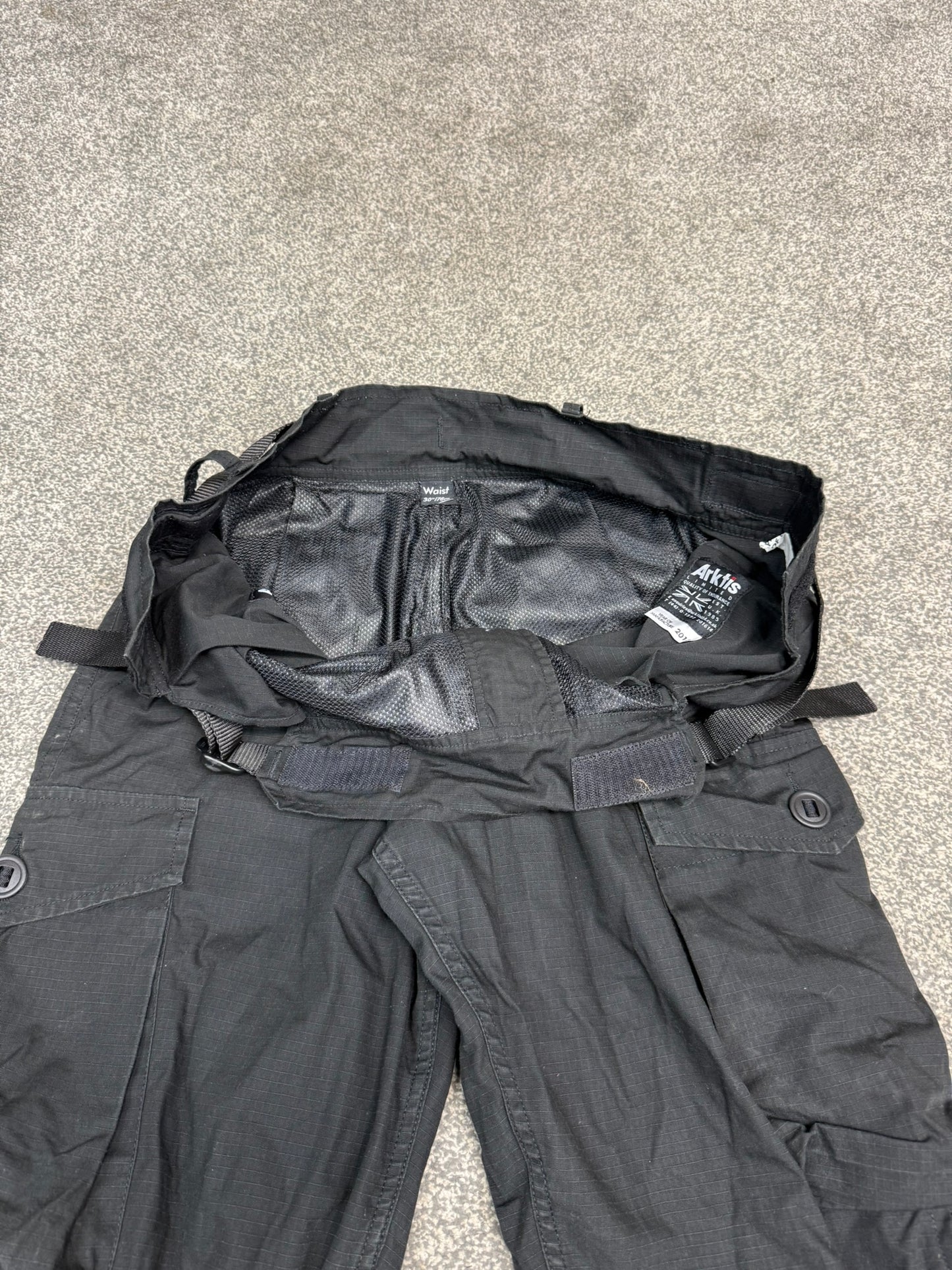 Ex Police Arktis C310 Waterproof Combat Cargo Trousers 30" Security Dog Handler