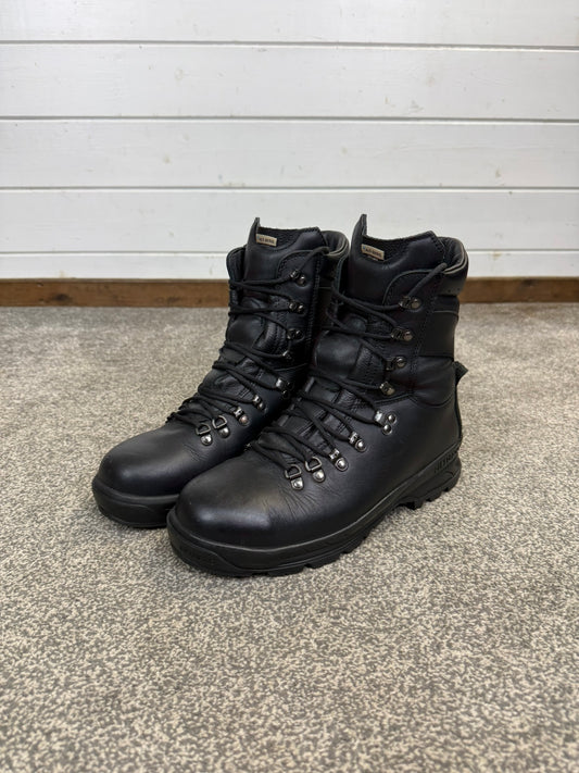 Altberg Peacekeeper P3 VS Black Leather Waterproof Combat Boots Size UK 9
