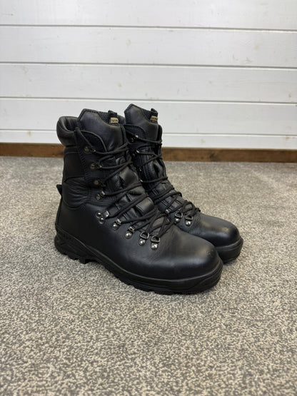 Altberg Peacekeeper P3 VS Black Leather Waterproof Combat Boots Size UK 9