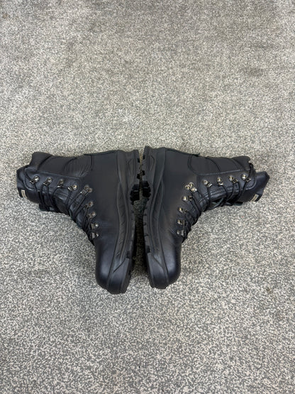 Altberg Peacekeeper P3 VS Black Leather Waterproof Combat Boots Size UK 9
