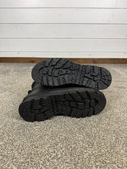 Altberg Peacekeeper P3 VS Black Leather Waterproof Combat Boots Size UK 9