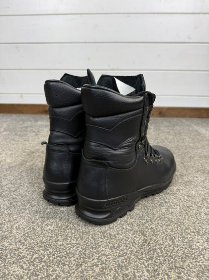 Altberg Peacekeeper P3 VS Black Leather Waterproof Combat Boots Size UK 9
