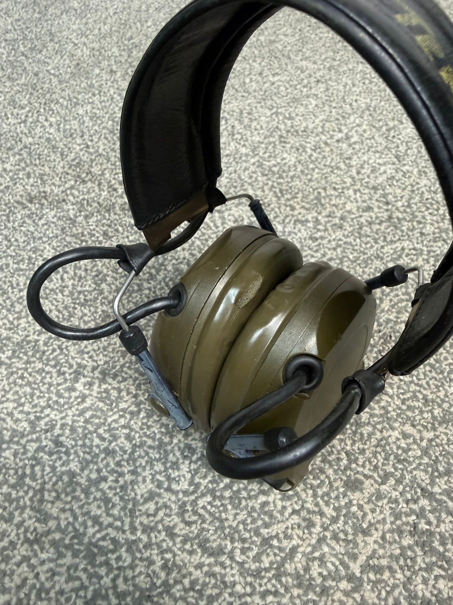 Ex Police 3M Peltor ComTac Headset Noise Cancelling Ear Defenders MT15H68FB-02