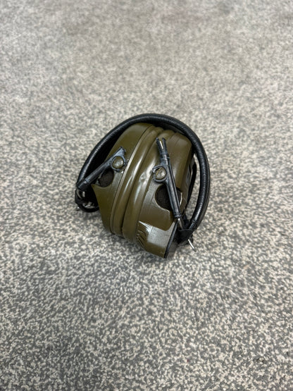 Ex Police 3M Peltor ComTac Headset Noise Cancelling Ear Defenders MT15H68FB-02