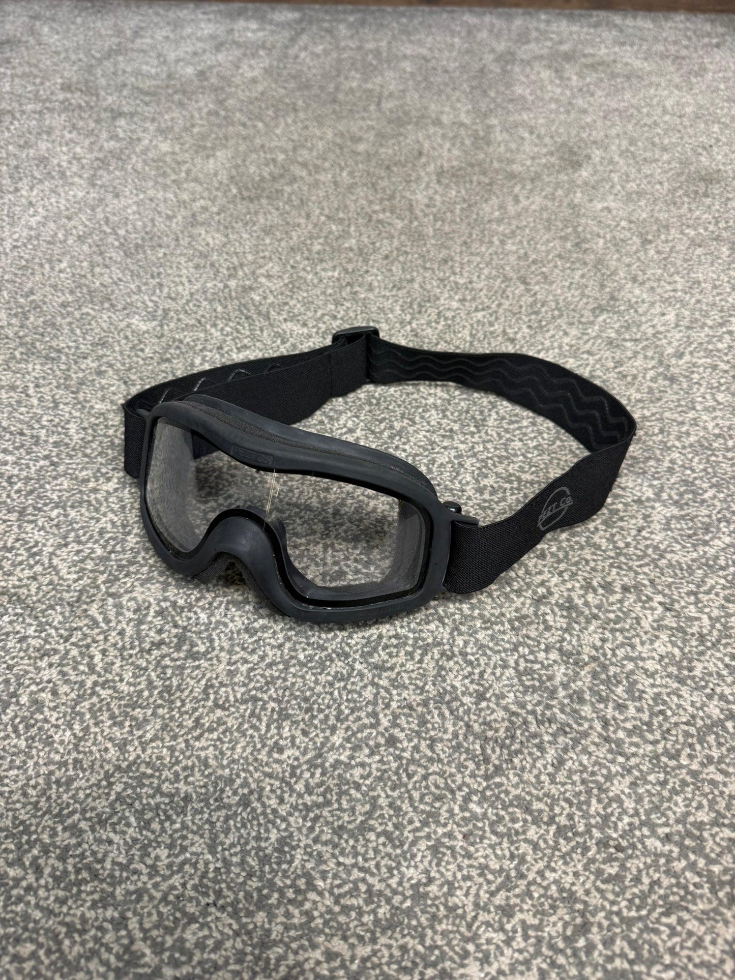 Ex Police Petzl Tactical Goggles Airsoft Paintball Display