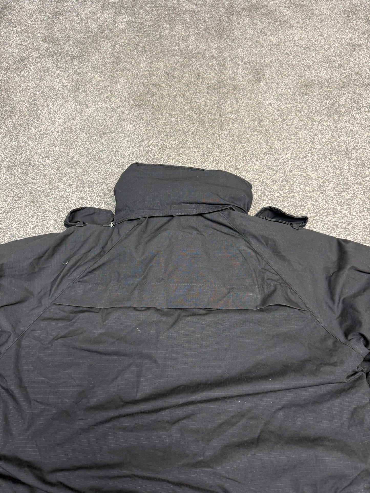Ex Police Arktis Avenger Jacket Smock B315 With Fleece Ripstop Waterproof Black Security - SMALL