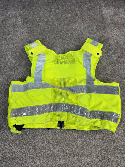 Ex Police Safariland Hi-Vis MOLLE Vest Tactical Security Vest XXL