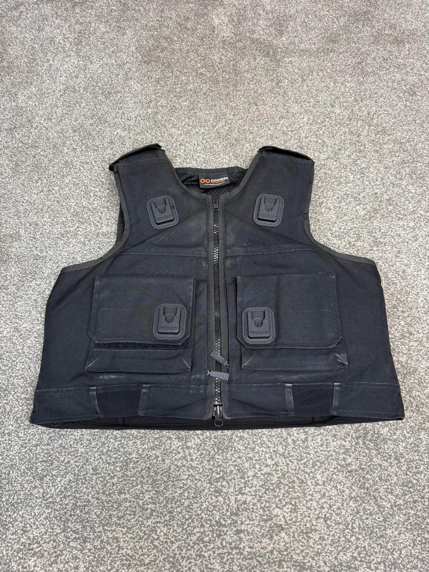 Ex Police Cooneen Body Armour Stab Vest LARGE Anti Stab & Ballistic HG1A & KR1