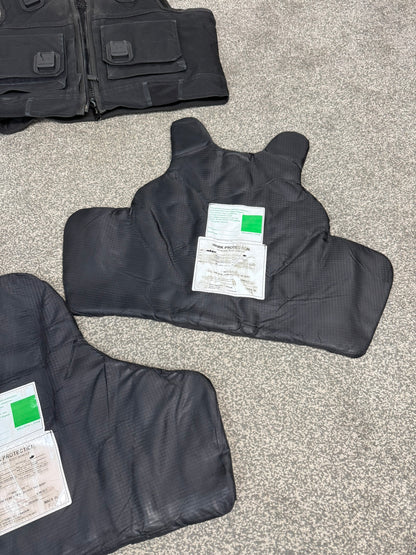Ex Police Cooneen Body Armour Stab Vest LARGE Anti Stab & Ballistic HG1A & KR1