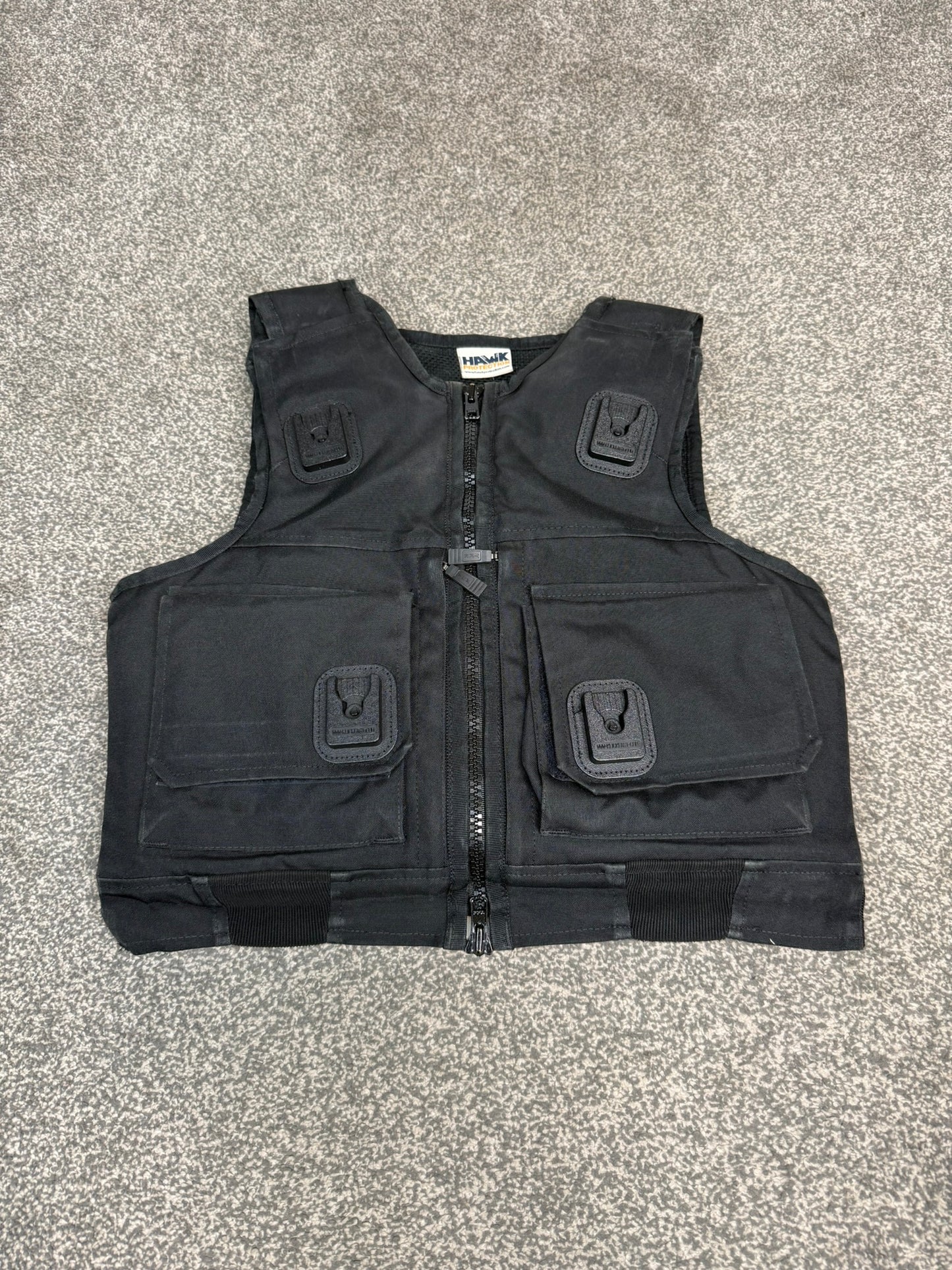 Ex Police Black Hawk Body Armour Stab SMALL Vest Anti Stab & Ballistic HG1A & KR1 Security