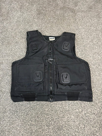 Ex Police Black Hawk Body Armour Stab SMALL Vest Anti Stab & Ballistic HG1A & KR1 Security
