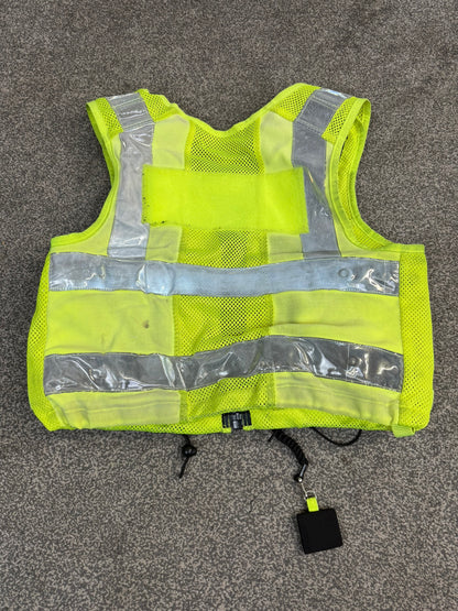 Ex Police Safariland Hi-Vis MOLLE Vest Tactical Security Vest MEDIUM