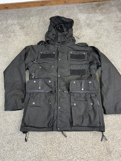Arktis Avenger Jacket Smock B315 Ripstop Waterproof Black Ex Police Security - Medium