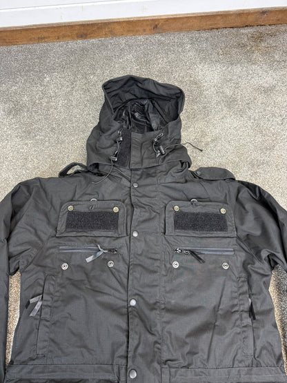 Arktis Avenger Jacket Smock B315 Ripstop Waterproof Black Ex Police Security - Medium